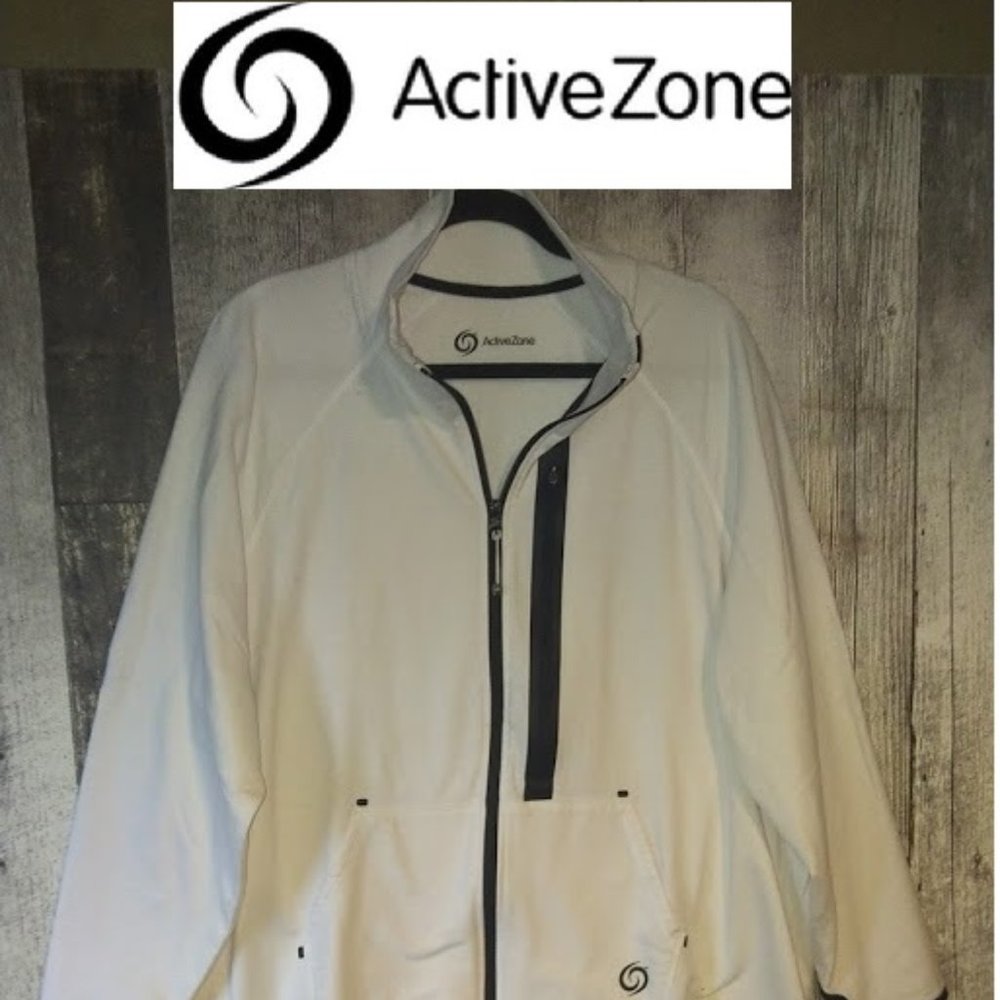 Women's ActiveZone Fleece workout Jacket Size 2XL